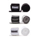 Rumble Hand Wraps Boxing 3 Pairs - 4 Meters - Black/Grey/White