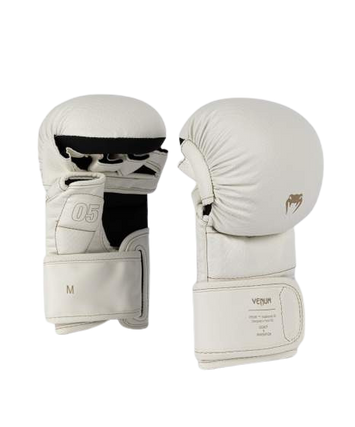 Venum MMA Gloves Sparring Impact Evo Scales Ivory