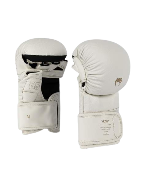 Venum MMA Gloves Sparring Impact Evo Scales Ivory