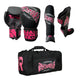 Rumble Kickboxing Set Kids Camo Black/Pink + Sports Bag
