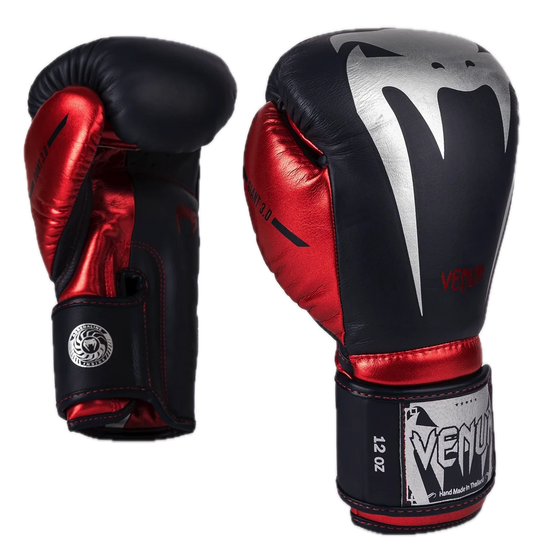Venum Boxing gloves Giant 3.0 Leather Navy/Red