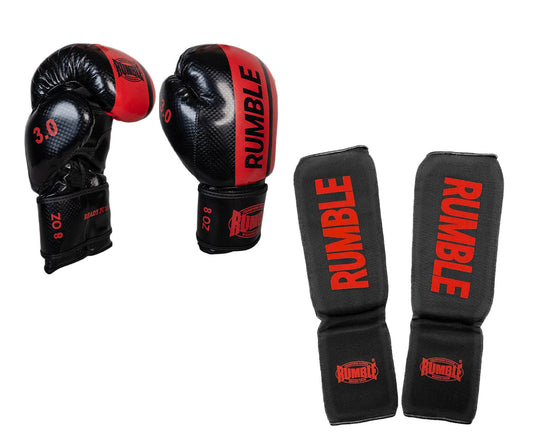 Rumble Kickboxing Set Junior 3.0 Black/Red