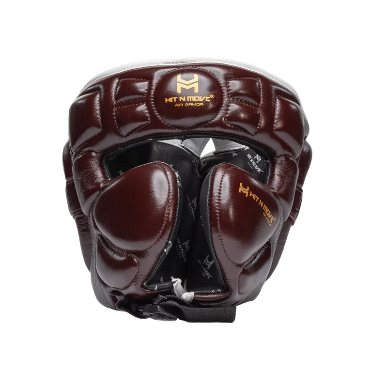 Hit N Move Headguard Air Armor Burgundy/White