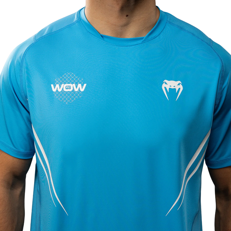 Venum X WOW FC Dry-Tech T-shirt Ocean Blue