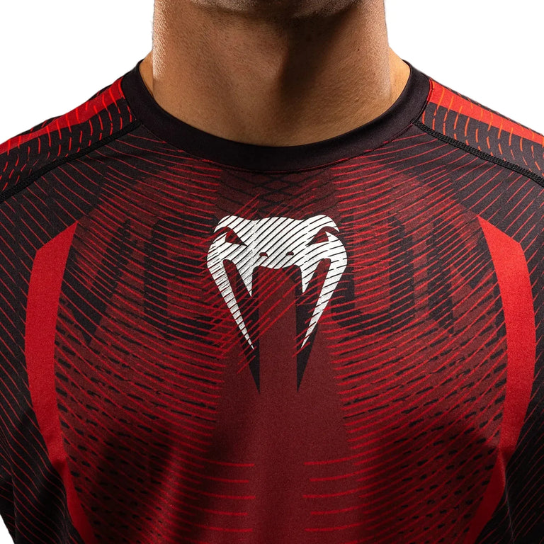 Venum Galactic 3.0 Dry Tech T-Shirt Red/Silver