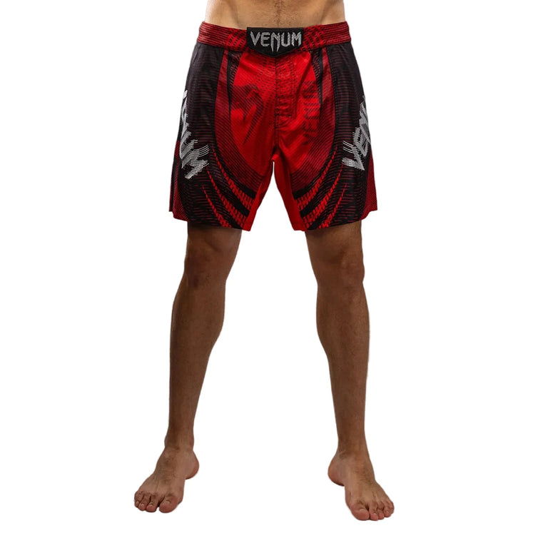 Venum Galactic 3.0 Fight Shorts Red/Silver