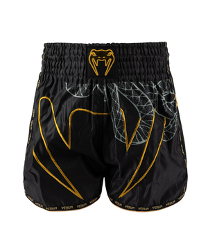 Venum Kickboxing Shorts Serpenti Black/Silver/Gold