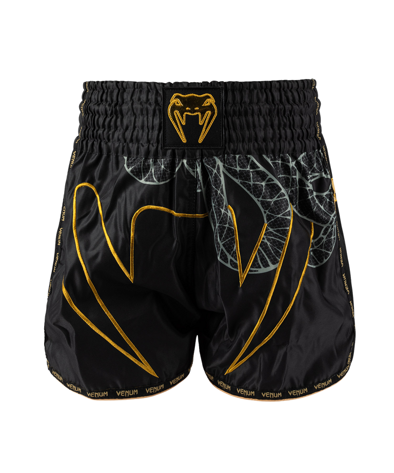Venum Kickboxing Shorts Serpenti Black/Silver/Gold