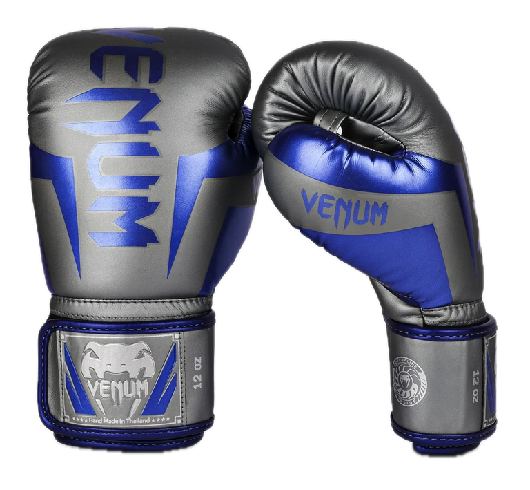 Venum Boxing Gloves Elite Grey