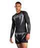 Venum Rashguard No Gi Long Sleeve Black/ Silver Grey