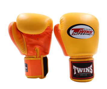 Twins Boxing Gloves BGVL 3 Yellow/Orange