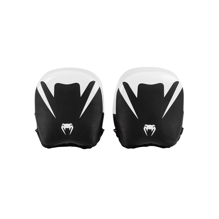 Venum Mini Elite Thick Coaching Hand Pads Black/White