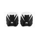 Venum Mini Elite Thick Coaching Hand Pads Black/White
