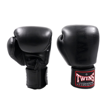 Twins Boxing Gloves BGVL 8 Black/Black