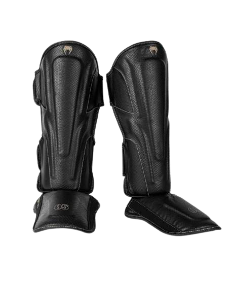 Venum Shin guards Impact Evo Scales Black