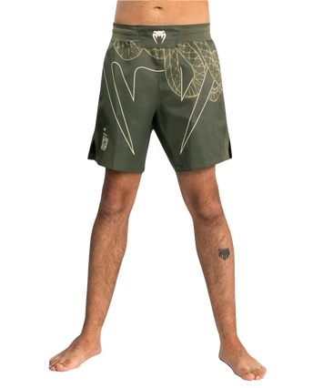 Venum Fightshort Serpenti Khaki/Bronze/Ivory