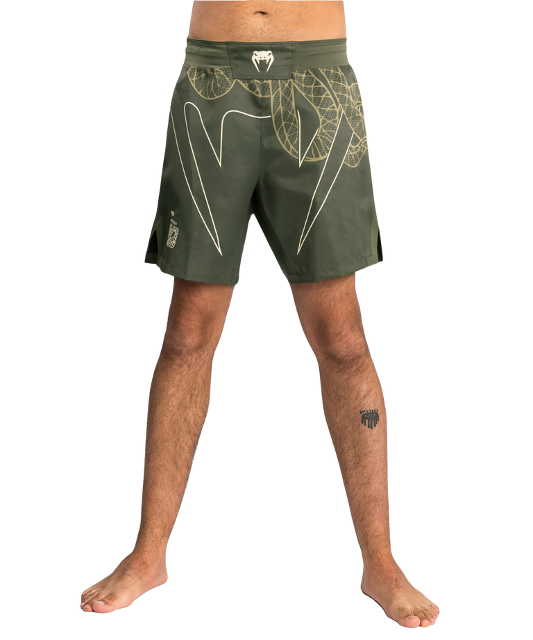 Venum Fightshort Serpenti Khaki/Bronze/Ivory