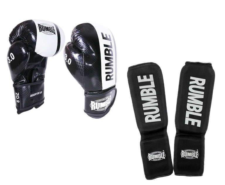Rumble Kickboxing Set Junior 3.0 Black/White
