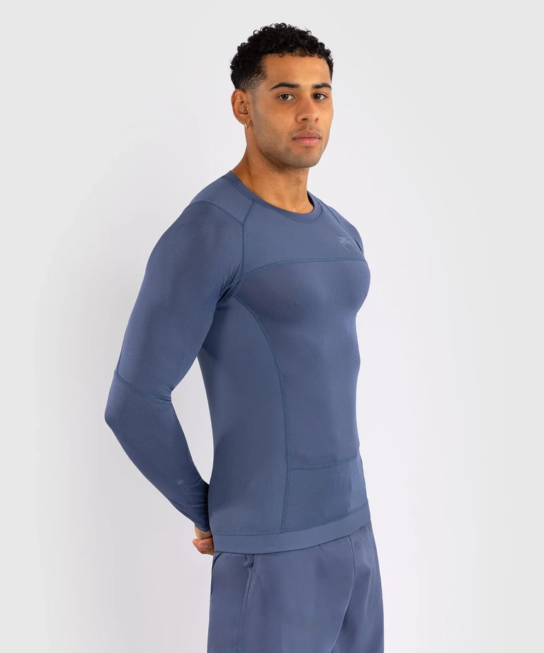 Venum Rashguard G-Fit Air Men's Long Sleeve Foggy Blue
