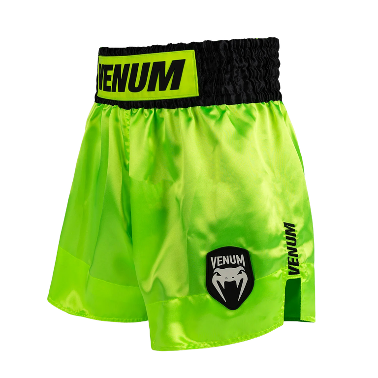 Venum Kickboxing Shorts Classic Evo Muay Thai Neon Yellow/Black