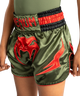 Venum Kickboxing Shorts Inferno Army Green/Orange