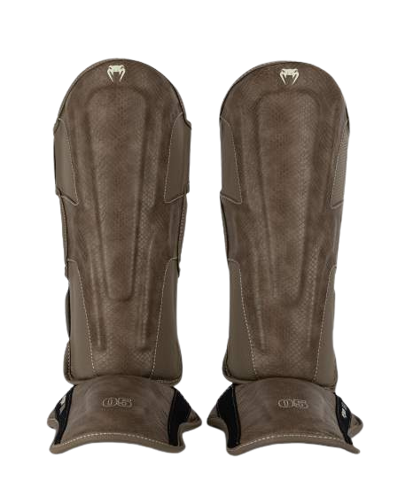 Venum Shin Guards Impact Evo Scales Brown
