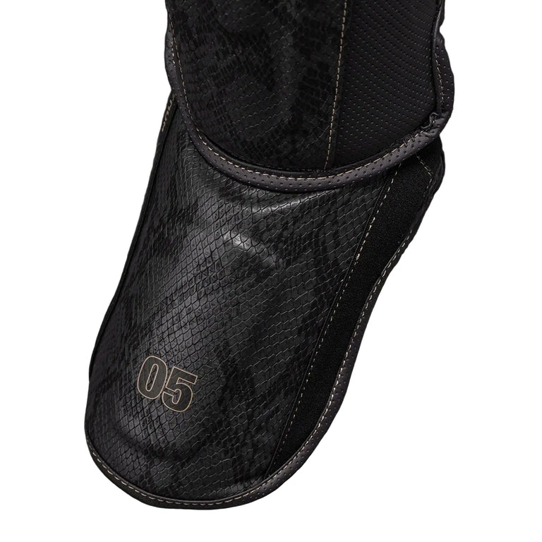 Venum Shin Guards Impact Evo Scales Dark Grey