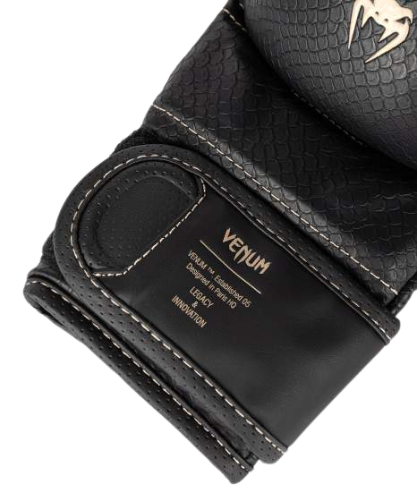 Venum MMA Gloves Sparring Impact Evo Scales Black