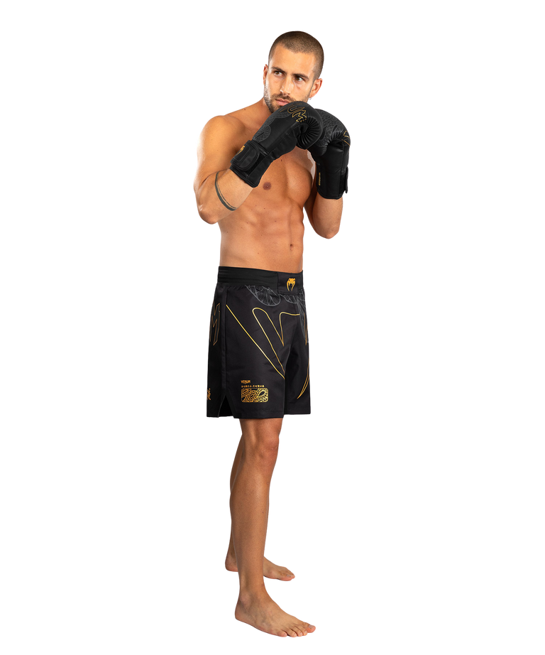Venum Fightshort Serpenti Black/Silver/Gold
