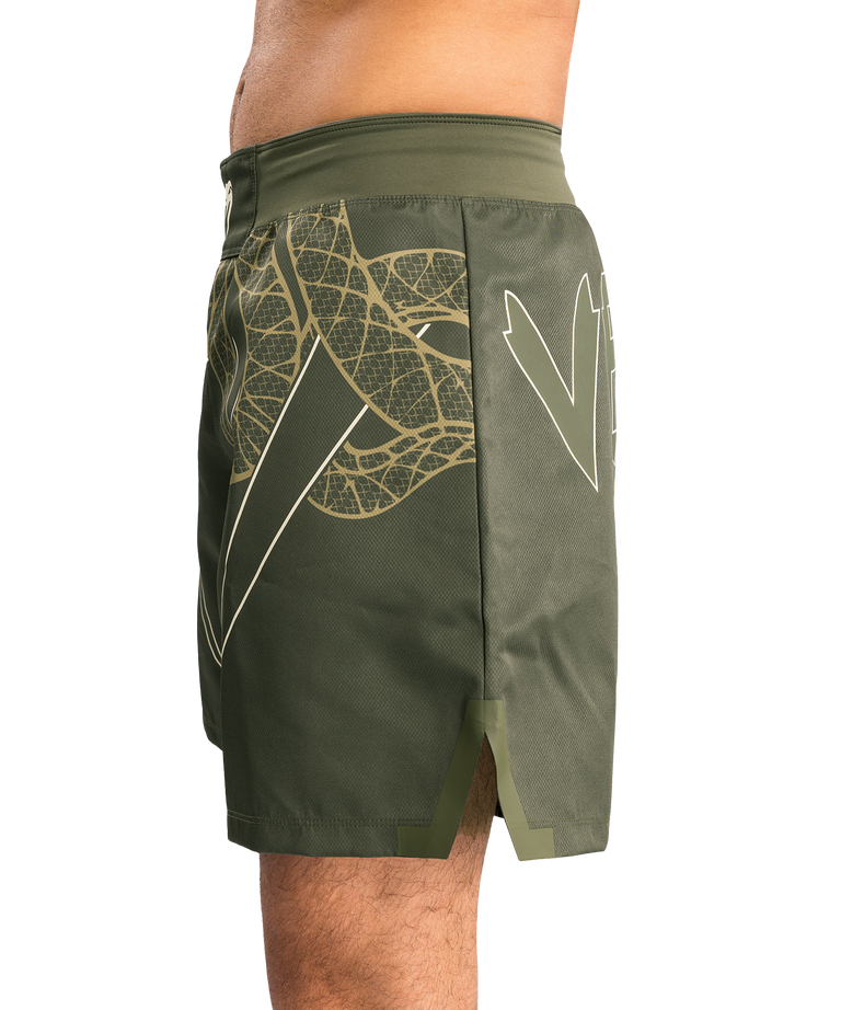 Venum Fightshort Serpenti Khaki/Bronze/Ivory