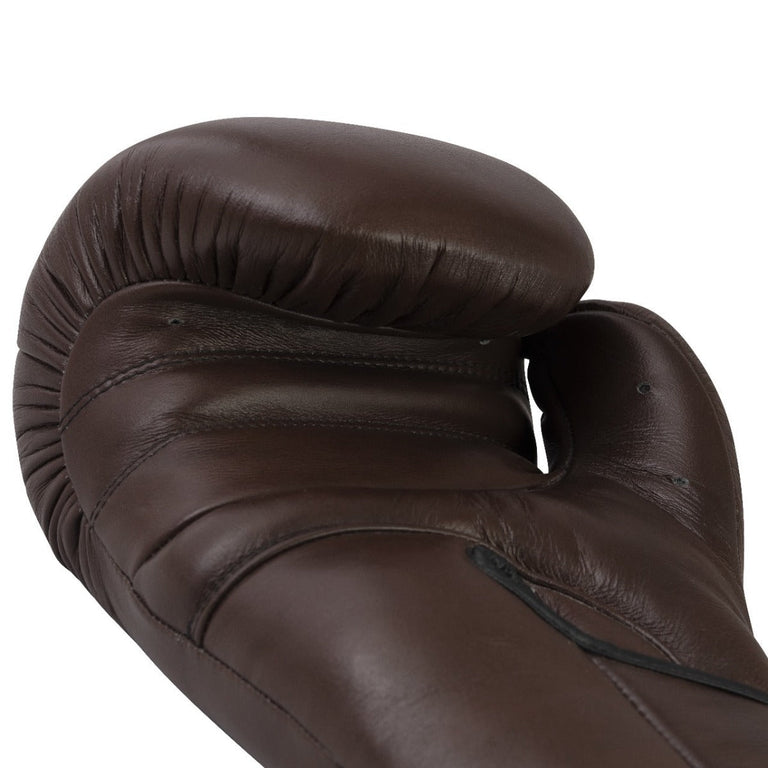 Rumble Boxing Gloves Leather R-Line Brown
