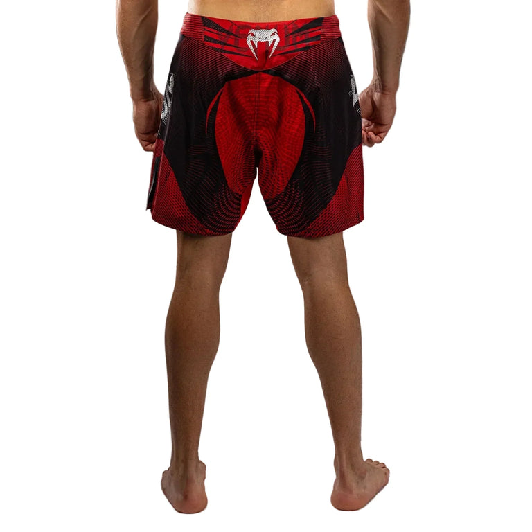 Venum Galactic 3.0 Fight Shorts Red/Silver