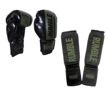 Rumble Kickboxing Set Junior 3.0 Black/Army