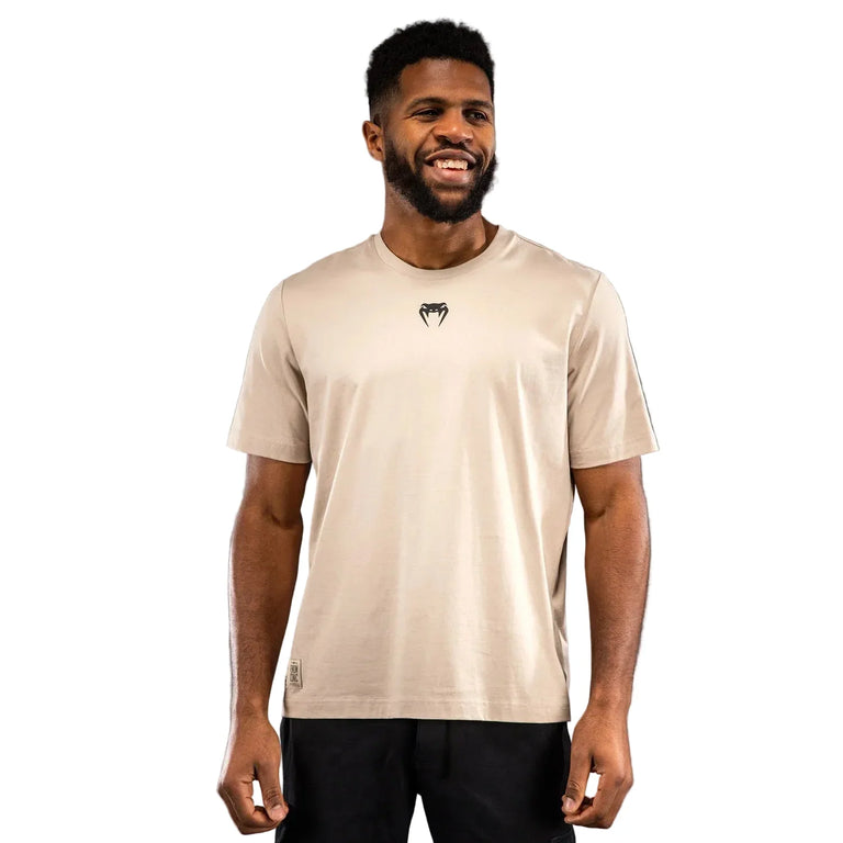 Venum Fight Icon T-Shirt Beige