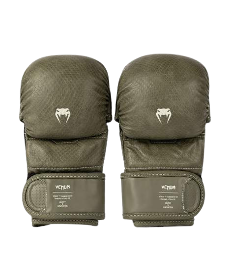 Venum MMA Gloves Sparring Impact Evo Scales Army Green