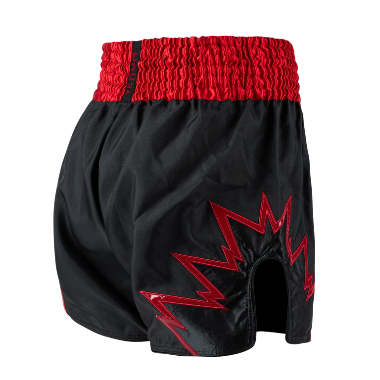 Venum kickboxing shorts Inferno Charcoal Grey/Red