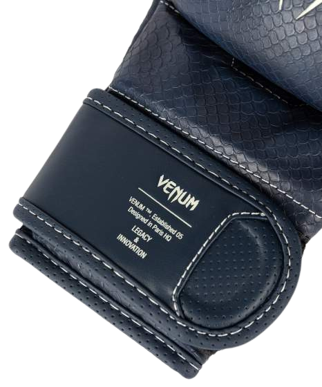 Venum MMA Gloves Sparring Impact Evo Scales Midnight Blue