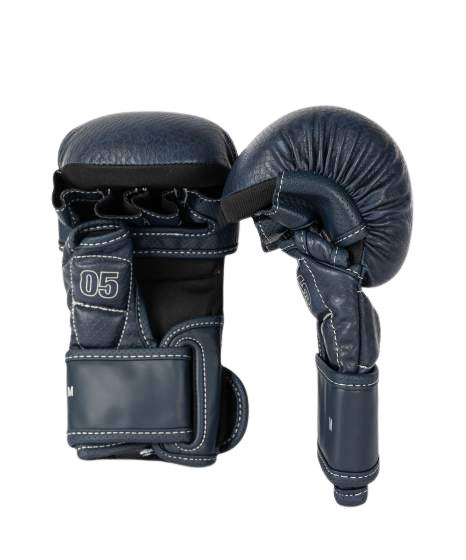 Venum MMA Gloves Sparring Impact Evo Scales Midnight Blue