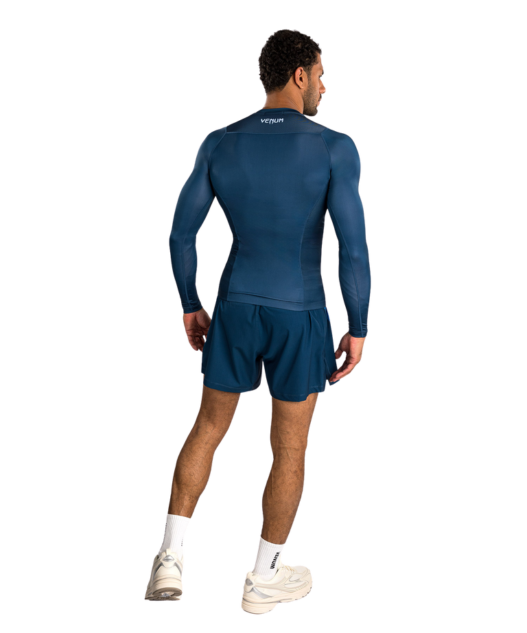 Venum Rashguard No Gi Long Sleeve Indigo