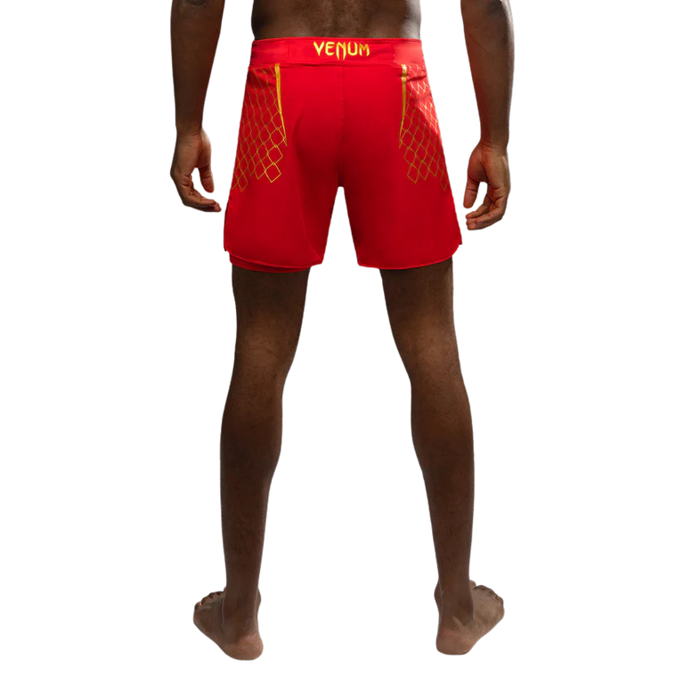 Venum X WOW FC Fightshort Fiery Red