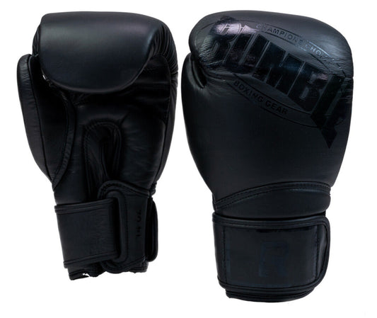 Rumble Competition Boxing Gloves Black/Black