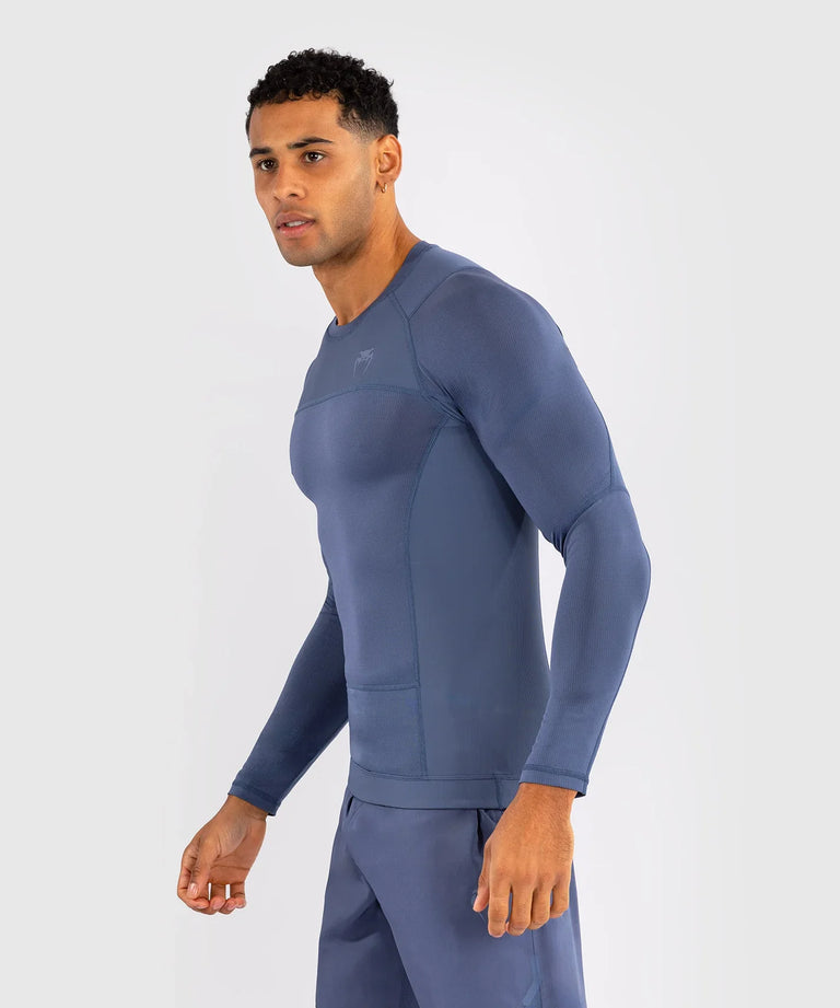 Venum Rashguard G-Fit Air Men's Long Sleeve Foggy Blue