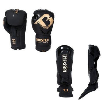 Booster kickboxing set Bangkok Series 1 Black/Gold