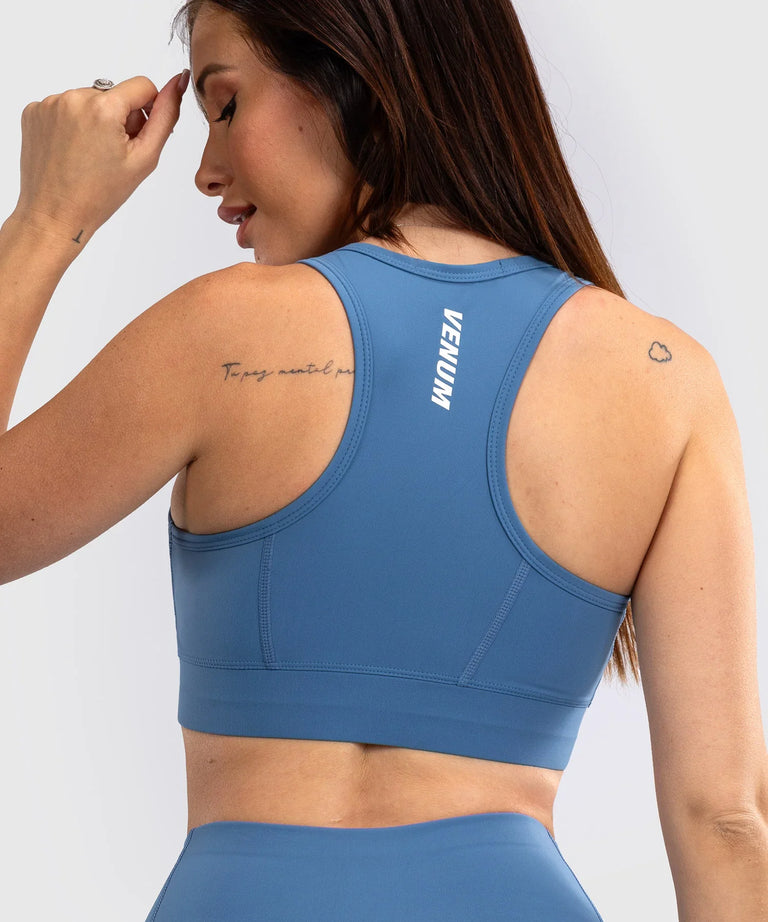 Venum Sport Bra Essential Medium Impact Storm Blue