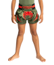 Venum Kickboxing Shorts Inferno Army Green/Orange