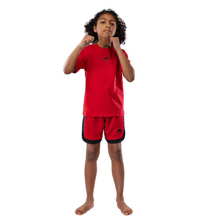 Venum T-Shirt Contender Kids Cherry Red