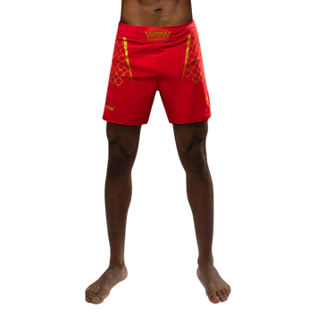 Venum X WOW FC Fightshort Fiery Red