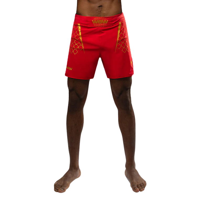 Venum X WOW FC Fightshort Fiery Red