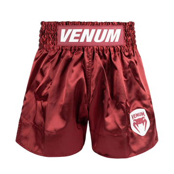 Venum Kickboxing Shorts Classic Evo Muay Thai Burgundy