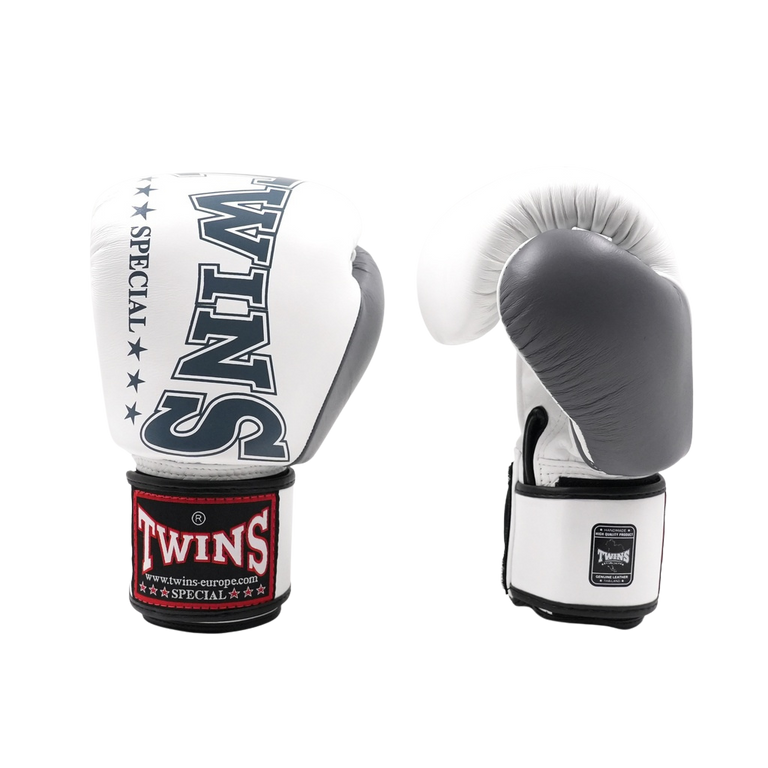 Twins Boxing Gloves BGVL 8 White/Grey